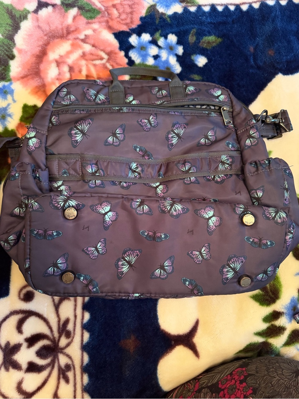 Lug Sonata, Skeeter and Rodeo wallet bundle in Butterfly Grey - Picture 9 of 16